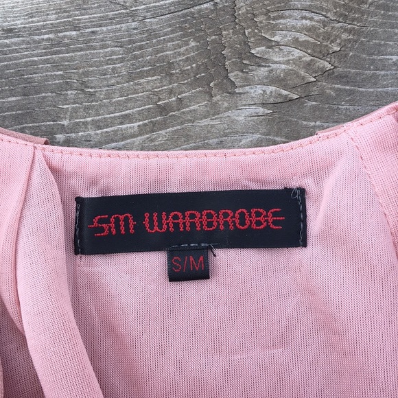 Pale Pink Pleated Dress - Picture 4 of 9